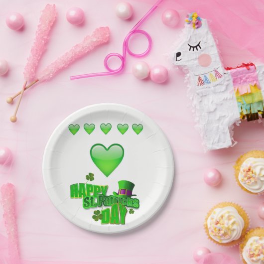 Paper Tellers St. Patrick's Day Pappteller (Party)