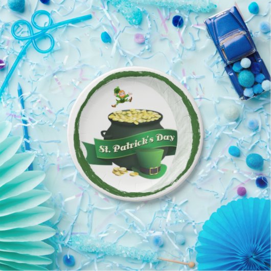 Paper Tellers St. Patrick's Day Pappteller (Party)