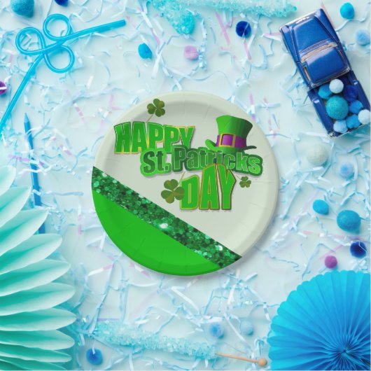 Paper Tellers St. Patrick's Day Pappteller (Party)