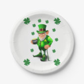 Paper Tellers St. Patrick's Day Pappteller (Vorderseite)