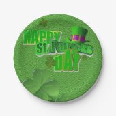 Paper Tellers St. Patrick's Day Pappteller (Vorderseite)