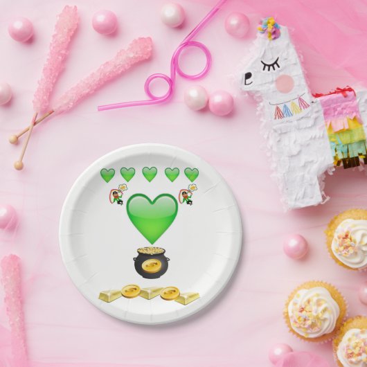 Paper Tellers St. Patrick's Day Pappteller (Party)