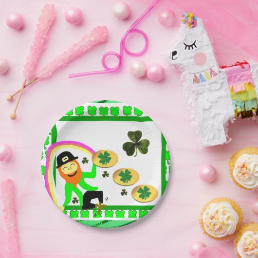 Paper Tellers St. Patrick's Day Pappteller (Party)