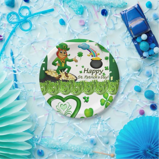 Paper Tellers St. Patrick's Day Pappteller (Party)