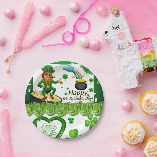 Paper Tellers St. Patrick's Day Pappteller (Party)