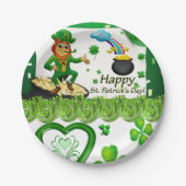 Paper Tellers St. Patrick's Day Pappteller (Vorderseite)