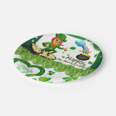 Paper Tellers St. Patrick's Day Pappteller (Schrägansicht)