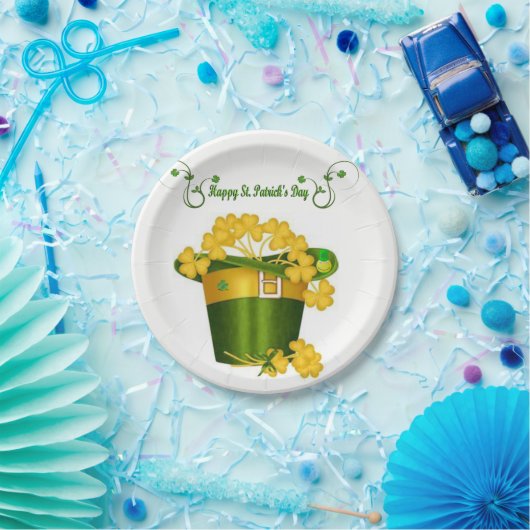 Paper Tellers St. Patrick's Day Pappteller (Party)