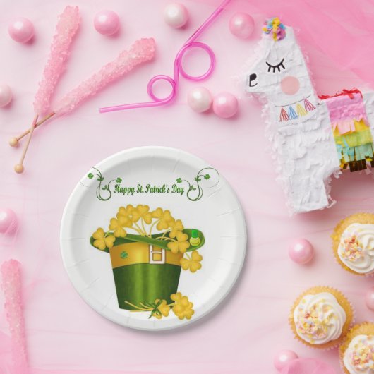 Paper Tellers St. Patrick's Day Pappteller (Party)