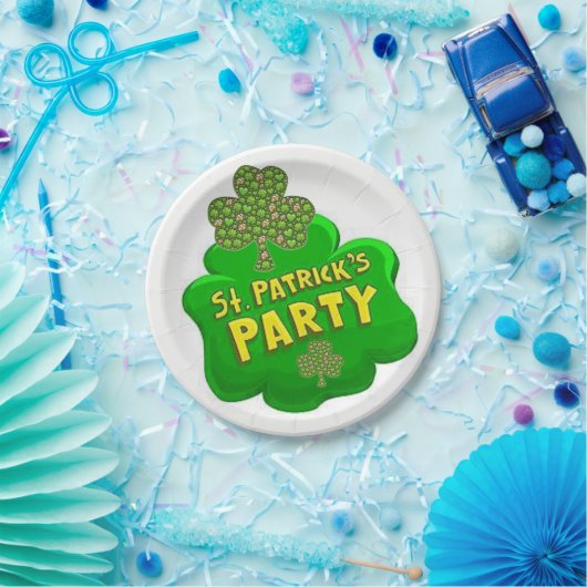 Paper Tellers St. Patrick's Day Pappteller (Party)