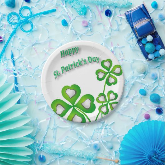 Paper Tellers St. Patrick's Day Pappteller (Party)