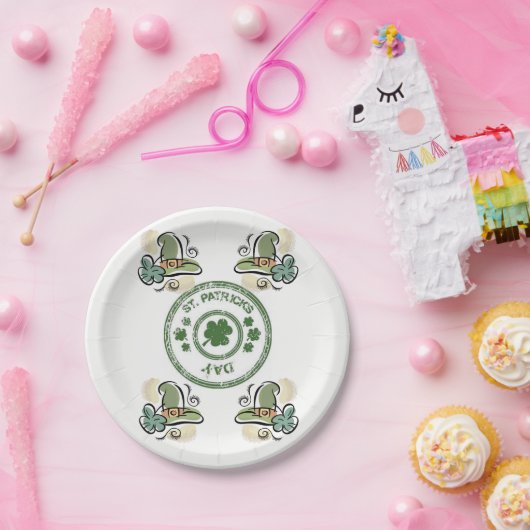Paper Tellers St. Patrick's Day Pappteller (Party)