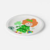 Paper Tellers St. Patrick's Day Pappteller (Schrägansicht)