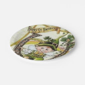 Paper Tellers St. Patrick's Day Pappteller (Schrägansicht)