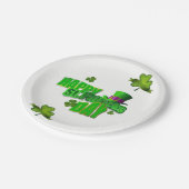 Paper Tellers St. Patrick's Day Pappteller (Schrägansicht)
