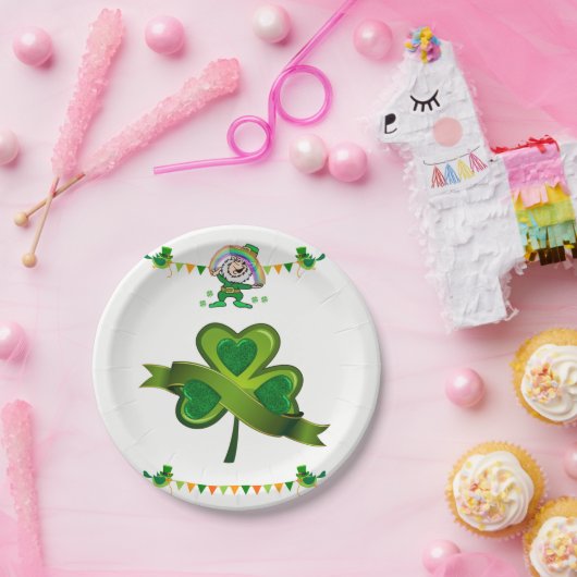 Paper Tellers St. Patrick's Day Pappteller (Party)