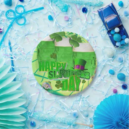 Paper Tellers St. Patrick's Day Pappteller (Party)