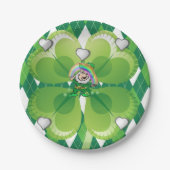 Paper Tellers St. Patrick's Day Pappteller (Vorderseite)