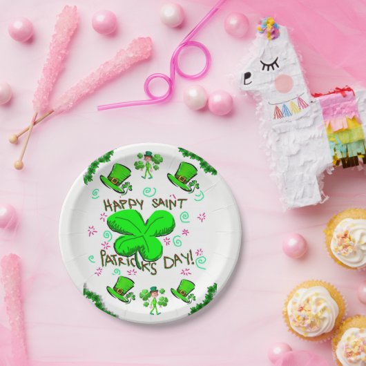 Paper Tellers St. Patrick's Day Pappteller (Party)