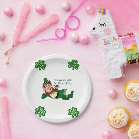 Paper Tellers St. Patrick's Day Pappteller (Party)