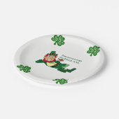 Paper Tellers St. Patrick's Day Pappteller (Schrägansicht)
