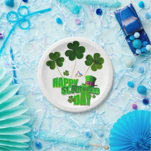 Paper Tellers St. Patrick's Day Pappteller (Party)