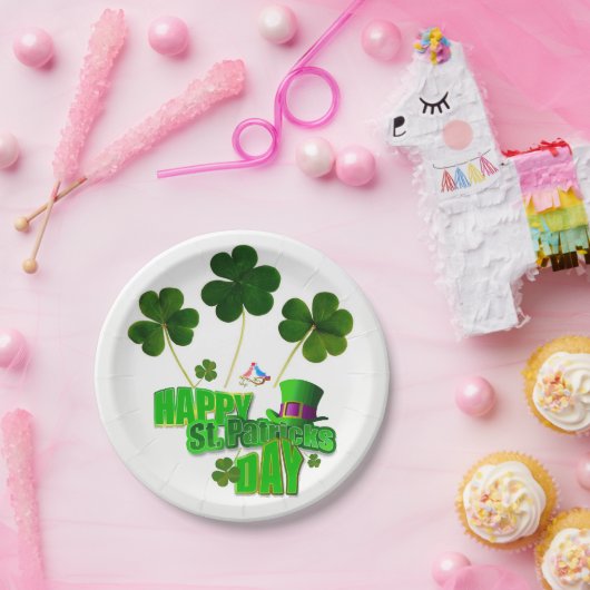 Paper Tellers St. Patrick's Day Pappteller (Party)