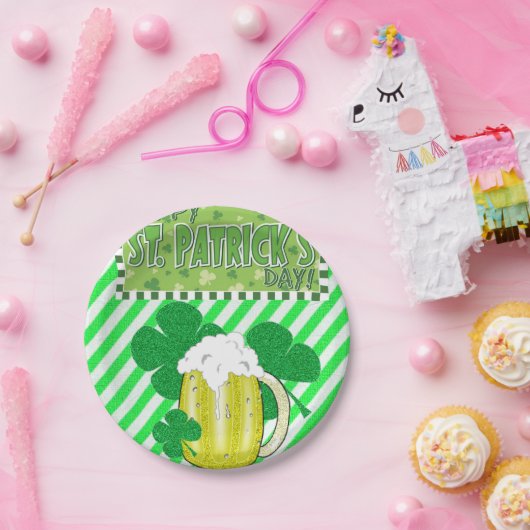 Paper Tellers St. Patrick's Day Pappteller (Party)