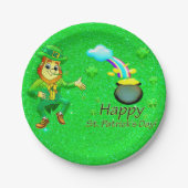 Paper Tellers St. Patrick's Day Pappteller (Vorderseite)