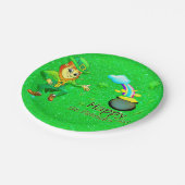 Paper Tellers St. Patrick's Day Pappteller (Schrägansicht)