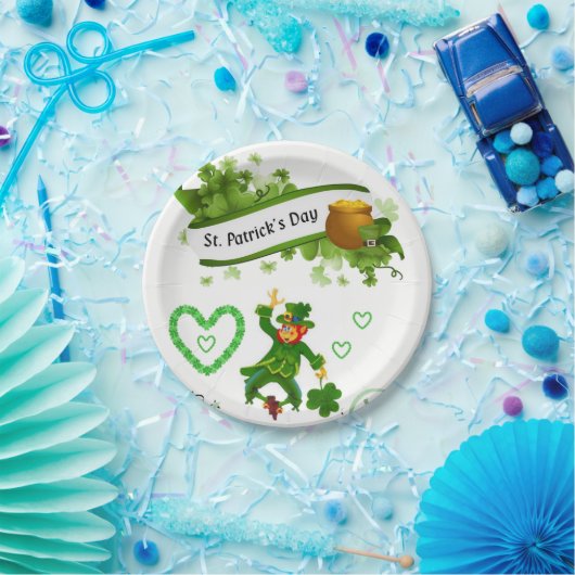Paper Tellers St. Patrick's Day Pappteller (Party)