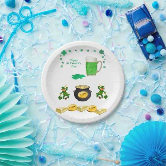 Paper Tellers St. Patrick's Day Pappteller (Party)