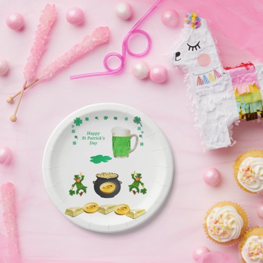 Paper Tellers St. Patrick's Day Pappteller (Party)