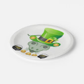 Paper Tellers St. Patrick's Day Pappteller (Schrägansicht)