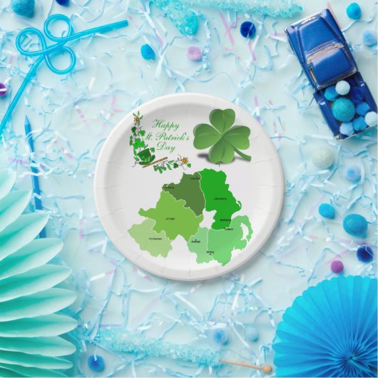 Paper Tellers St. Patrick's Day Pappteller (Party)