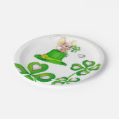 Paper Tellers St. Patrick's Day Pappteller (Schrägansicht)