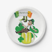 Paper Tellers St. Patrick's Day Pappteller (Vorderseite)