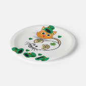 Paper Tellers St. Patrick's Day Pappteller (Schrägansicht)