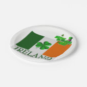 Paper Tellers St. Patrick's Day Pappteller (Schrägansicht)
