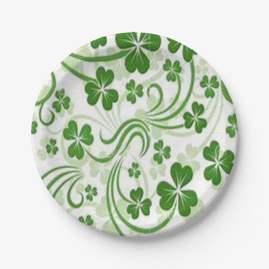Paper Tellers St. Patrick's Day Pappteller (Vorderseite)
