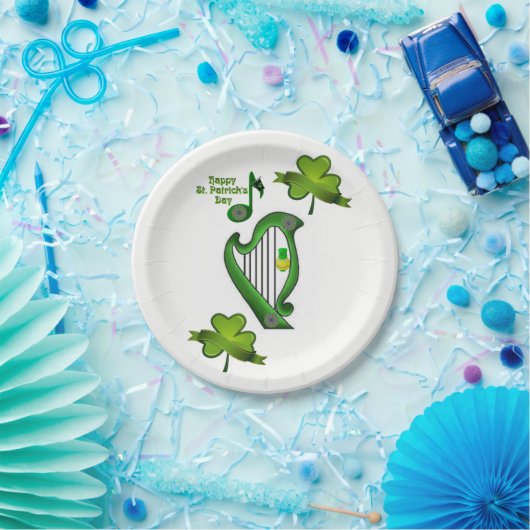 Paper Tellers St. Patrick's Day Pappteller (Party)