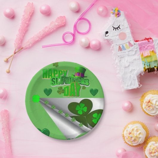 Paper Tellers St. Patrick's Day Pappteller (Party)