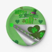 Paper Tellers St. Patrick's Day Pappteller (Vorderseite)