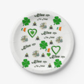 Paper Tellers St. Patrick's Day Pappteller (Vorderseite)