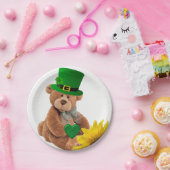 Paper Tellers St. Patrick's Day Teddy Bear Pappteller (Party)