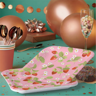 Paper Tellers Summer Strawberries Pappteller