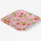 Paper Tellers Summer Strawberries Pappteller (Gewinkelt)