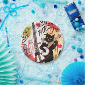 Paper Tellers Valentine's Day, Paris Frankreich Pappteller (Party)