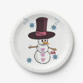 Paper Tellers Weihnachten Pappteller (Vorderseite)