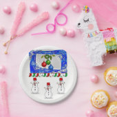 Paper Tellers Weihnachten Pappteller (Party)